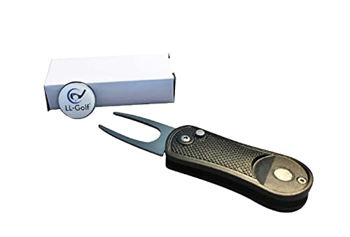 Comparte este contenido con los demás golfistas Buffer Email Print Facebook Linkedin Telegram Pinterest Twitter Whatsapp Comienza a entrenar con tu propio entrenador personal Pulsa aqui 👆 si quieres tener un estilo de vida mas saludable LL-Golf-Plegable-Golf-Aluminio-arreglapiques-con-Pelota-Marker-Coin-en-una-CajaDivot-Tool