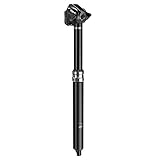 Marke: RockShox RockShox Unisex – Erwachsene Sattelstütze-2208015928 Sattelstütze, schwarz, 340mm