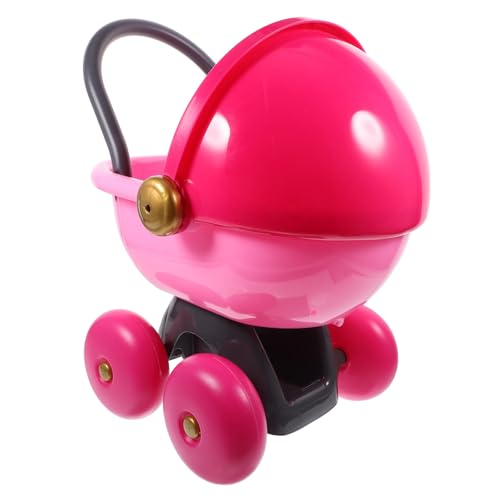 CIYODO Cochecito De Muñecas, Microdiseño, Adorno para Cochecito, Carrito En Miniatura, Mini Carrito De Compras