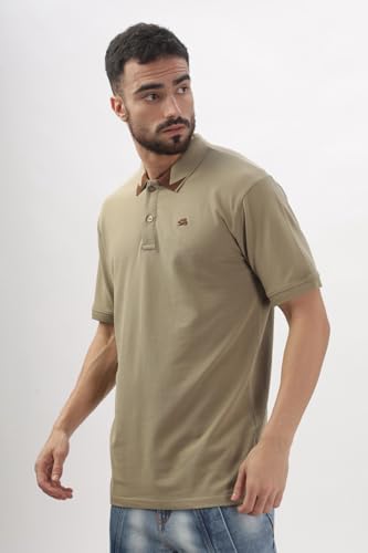 Image of ADRO Mens Polo T Shirt -100% Cotton Polo Tshirt for Men | Solid Polo T-Shirt Regular fit