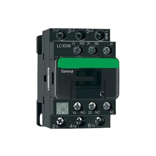 Contacteur AC/DC LC1D18 M7C AC220V pour commande de moteur triphasé