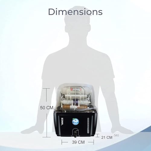 Image of AQUA D PURE UV Water Purifier | UV + UF |12L Tank, 7 Stage Filtration, Copper + Alkaline Filter | Munciple corporation water having TDS below 200 | (NO RO, NO Booster Pump, No Taste Change,)