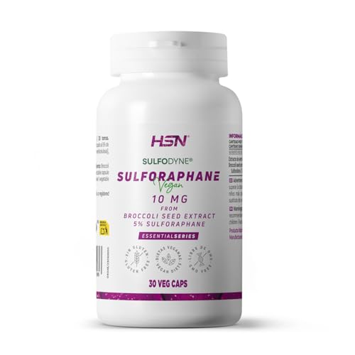 HSN Sulforafano 20mg Extracto de Brócoli 30 Cápsulas