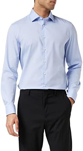 Seidensticker Herren Slim Kent Businesshemd