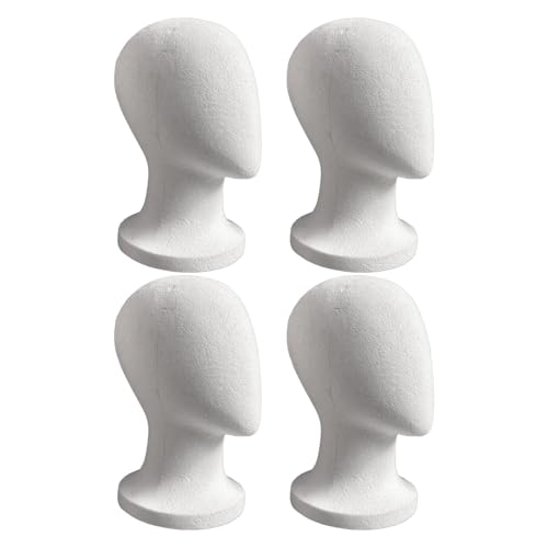 Testa Di Mannequin, Hold-Duty Secure, 16,5x29 Cm, Testa Di Display, Portapacchi Per Il Danno, Applicazioni Multi-scene, Per Cappelli, Sciarpe, Occhiali, Styling Cosplay E Archiviazione Artigianale