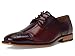 Stacy Adams Men's Palmento Cap Toe Oxford, Burgundy Multi, 9.5M