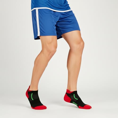 Image of Sockscarving Feel The Comfort Ankle Socks For Men Cotton, Gym Socks For Men WorkOut Breathable Low Cut Sports Socks With Heel Tab, Moisture Wicking, Pull On & Stretchable Free Size