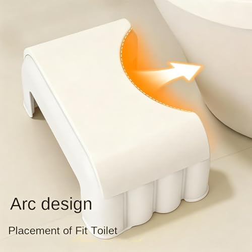 Taburete de baño resistente con base firme para una evacuación natural y eficiente 5
