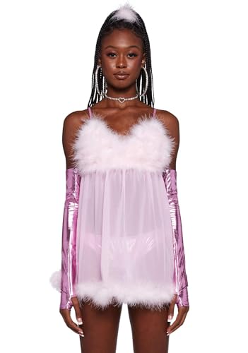 Dolls Kill Austin The Spy Inspired Costume - Sheer Shagged Fembot Outfit by Trickz N' Treatz - XX-Large