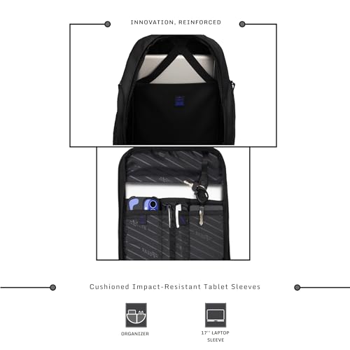 Image of F Gear Bellagio Grey 20L Laptop Backpack|Securely Fits Laptop Up to 17-Inch Laptop|USB & Type-C Charging Ports|Ideal Backpack for Office, College, Daily Commute & Travel