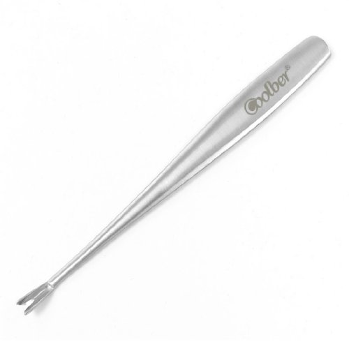Cuticle Remover Stainless Steel Nail Trimmer Pedicure Tool for Ladies by Rosallini