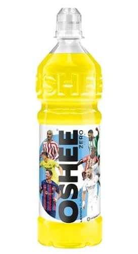 OSHEE ZERO LEMON Sports Napitek 750ml (Pack of 6) - Addition of vitamins and L-carnitine – Sugar Free – Hydration – Vitamin Drinks