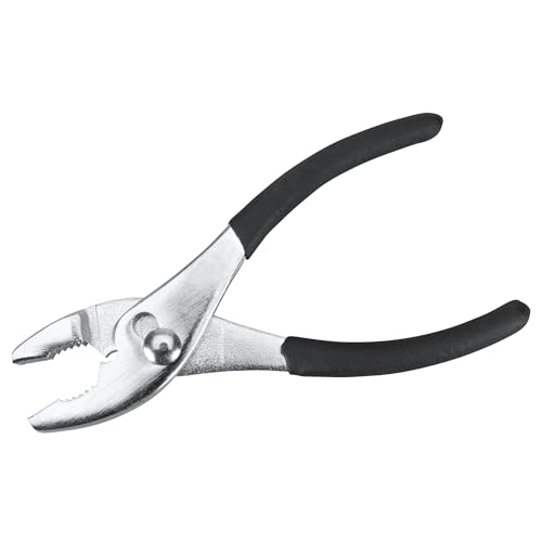 Performance Tool 20108 Drop Forged Steel Compact Cushion Grip Pliers for Easy and Comfortable Handling During Repairs and DIY Projects