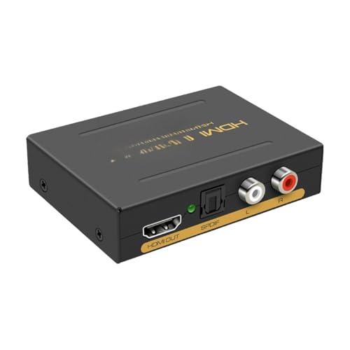 Répartiteur Audio HDMI 4K pour brancher un casque de salon sur TV