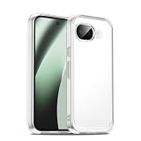 Liisooka Cover per Google Pixel 10A, Custodia in TPU Antiurto Sottile di Livello Militare, Resistente all'ingiallimento, Case per Telefono in PC Rigido, Retro Antigraffio, Trasparente