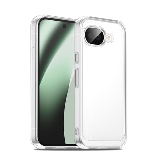 Image of Case for Google Pixel 10A, Military Grade Drop Protection Phone Case, Yellowing Resistant, Anti-Scratch Hard PC Back, Shockproof Hard Ultra-Thin Protective Cover, Clear