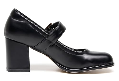 VenusCelia Women's Mary Jane Pump Heeled Shoe3