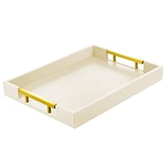 Cream With Glod Handle