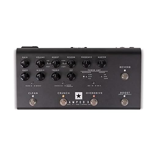 Blackstar, 3 Electric Guitar Single Effect, Black (AMPED3)