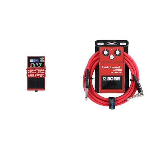 BOSS i pedali vengono consegnati franco fabbrica con una batteria collegata, quindi la potenza disponibile può variare. Con il pedale, il circuito viene attivato non appena un cavo jack da 6,35 mm (mono) viene inserito nel jack di uscita. Indipendentemente dal fatto che il pedale sia attivato (looping) o meno, la batteria si scarica. La vita media è di circa 2 ore.