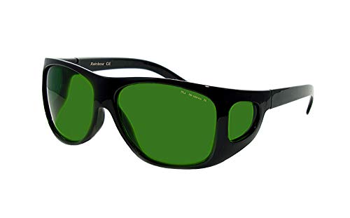 Rainbow safety Gafas Protección para Depilación IPl y HPL Accesorios Luz Pulsada Intensa 190-1800nm Filtro F4 (RS-IPL4)