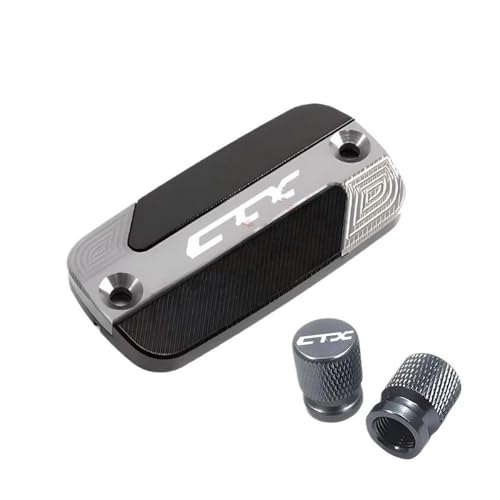 Couvercle maître-cylindre de frein en aluminium usiné pour finition moto CTX1300