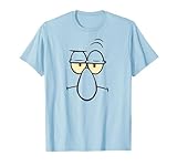 SpongeBob SquarePants Squidward Face Graphic T-Shirt