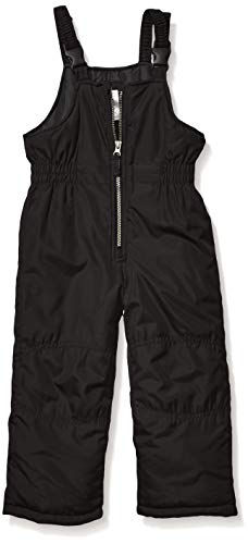 Carter's Boys' Little Snow Bib Ski Pants Snowsuit, Blackest, 5/6