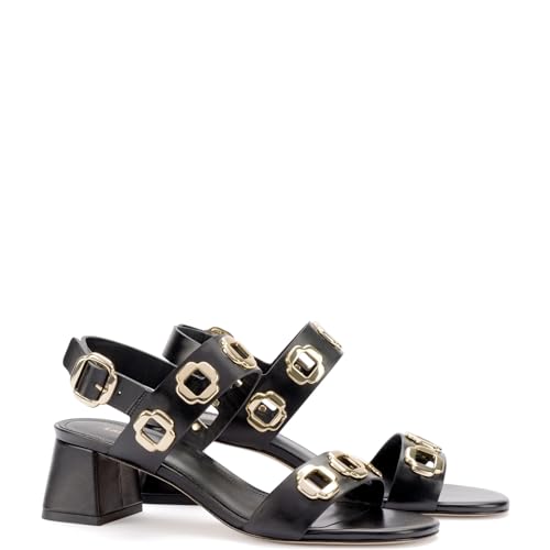 Milan Sandal In Black Leather2