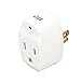 KMC Surge Tap Mini 5-Pack, 1-Outlet Grounded Surge Protector Adapter, 640 Joules, Power Plug Adapter