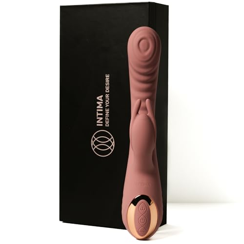 INTIMA Klitoris Stimulator & Rabbit Vibrator für Sie | Klitoris Stimulation | G Punkt Vibrator & Vibration für Frauen | Dildo | Vibratorensets für Frauen | Sex Spielzeug für Paare | Sex Toy