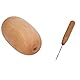 Holzstopfei Traditionelles Holzstopfei Holzstopfei mit Nadel Zum Stopfen von Socken