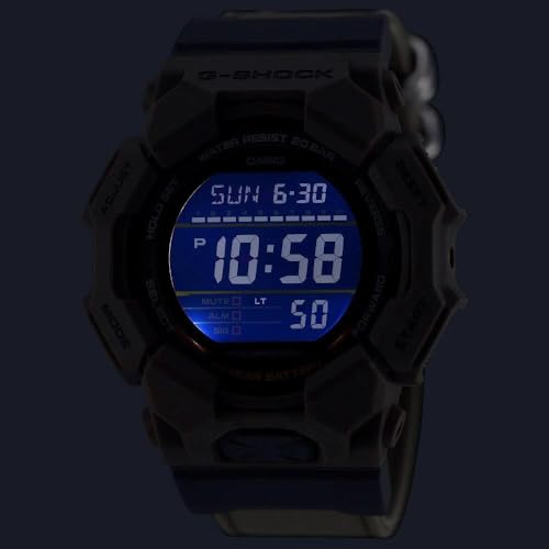 Montre Casio Homme Analogique-Numérique G1672 étanche résine