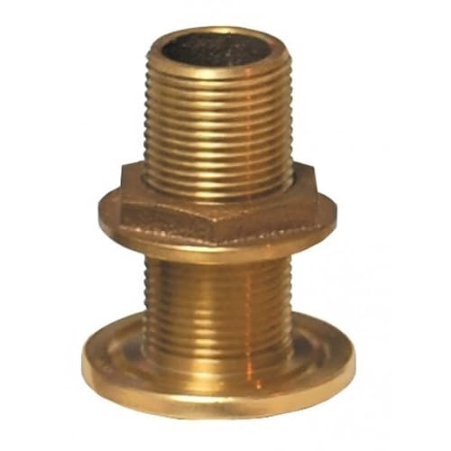 Groco TH-2500-W 2-1/2 Bronze Thru-hull Fitting W/nut