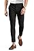 GINGTTO Men's Golf Dress Pants Slim Fit Stretch Tapered Skinny Chino Trousers for Men Fashion Work Pant Black 32