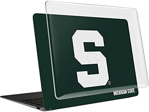 Skinit Case + Skin Compatible with MacBook Air 13in M1 (2021) - Officially Licensed Michigan State University Spartans S Design