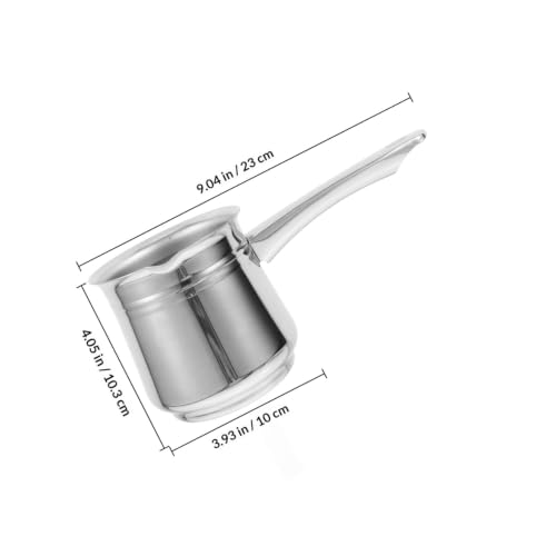 Cafetera turca de acero inoxidable 720ml fácil de usar 3