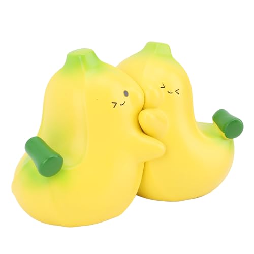 Sujetalibros duraderos EMUKOEP de plátano con acabado resistente, 2 piezas 2