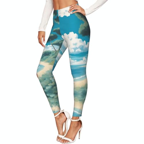 Leggings de mujer Seashells On The Beach para entrenamiento diario