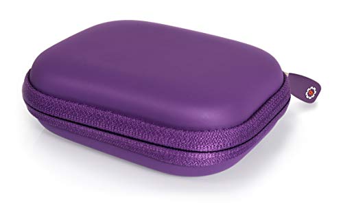 Funda para cámara digital universal color púrpura miniatura 3