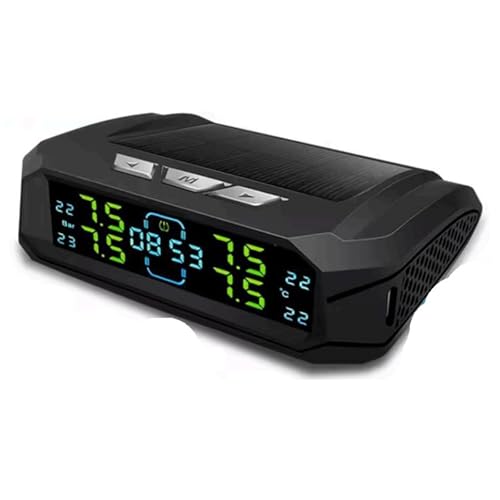 �\�[���[TPMS�ԗp�^�C���A���[�����j�^�[�V�X�e���^�C�����x�f�W�^���f�B�X�v���C�����ԃZ�L�����e�B�A���[���V�X�e��4/6�Z���T�[8BAR(4 External Sensor)