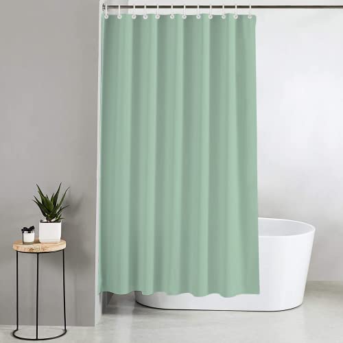 Blue Canyon Plain Shower Curtains, Mint Green, W 70.9" x L 70.9" (1 Panels)