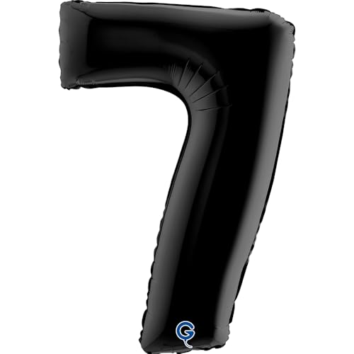 Grabo 047K-P Numero 7 Superloon, Confezione Singola, Lunghezza: 102 Cm, Colore Nero, Taglia Unica