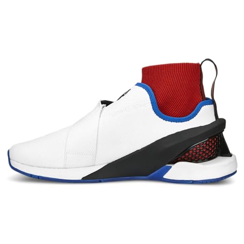 PUMA Mens Scuderia Ferrari Ionf Miami Slip On Sneakers Shoes Casual - White3