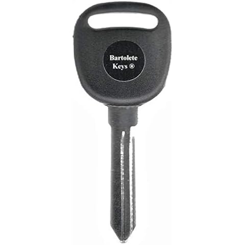 Bartolete Keys Transponder Key Blank Fits Buick Rainier Rendezvous Lesabre Cadillac Deville Seville Pontiac Montana Aztek Bonneville Chevrolet Uplander Oldsmobile Aurora with Programming Instructions Cover