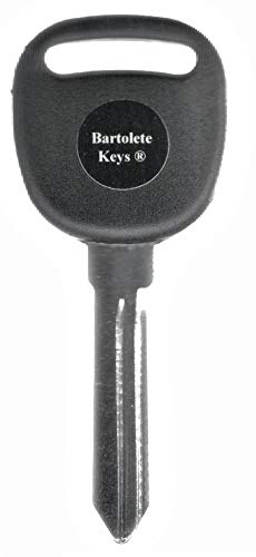 Bartolete Keys Transponder Key Blank Fits Buick Rainier Rendezvous Lesabre Cadillac Deville Seville Pontiac Montana Aztek Bonneville Chevrolet Uplander Oldsmobile Aurora with Programming Instructions