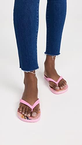 Havaianas Women's X Farm Rio Colorful Birds Flip Flop, Pink Lemonade, 6 Medium US | Image 2