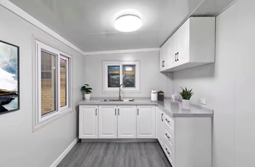 Portable Prefab Tiny Home for Sale, 40ft Modular Home - with 2 Bedrooms, 1 Kitchen & Bathroom, Expandable Container House to Live in for Adults Mobile Foldable House or 3 Bedroom prefab House - Image 5