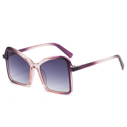 Lunettes de soleil polygonales contre l'éblouissement grande monture protectrice