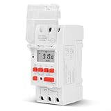DIN-Schienenmontage für Digital-Zeitschaltuhr Sinotimer 30 A, 85265 VAC, 7 Tage programmierbar (220 V)